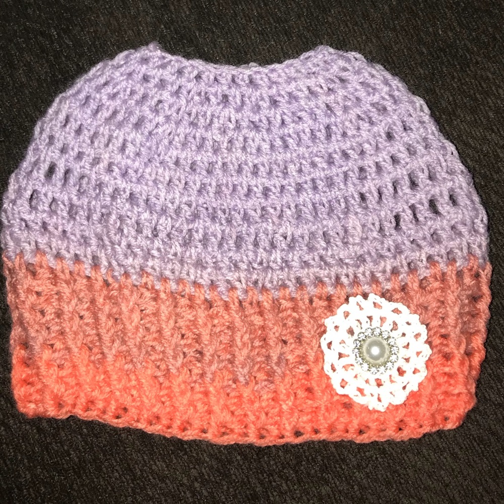 Messy Bun Beanie
